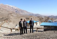 گزارش تصویری بازدید دکتر قره یاضی از پردیس معدن آموزشی دانشگاه